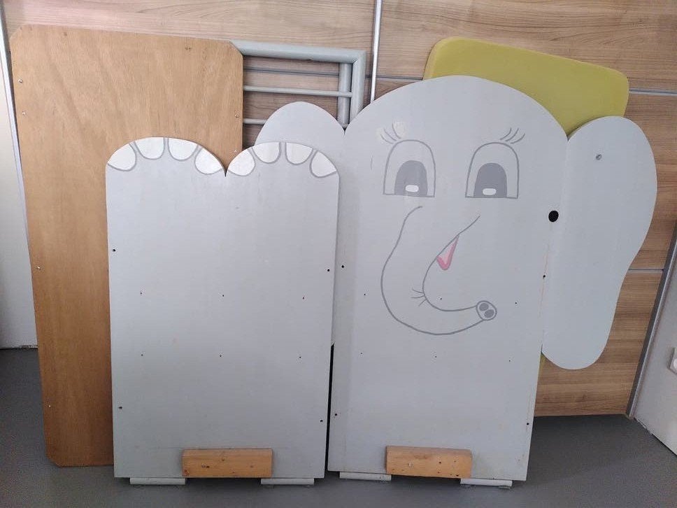 Babybed peuterbed met lakens, Kinderen en Baby's, Ophalen, Gebruikt, Minder dan 140 cm, Matras