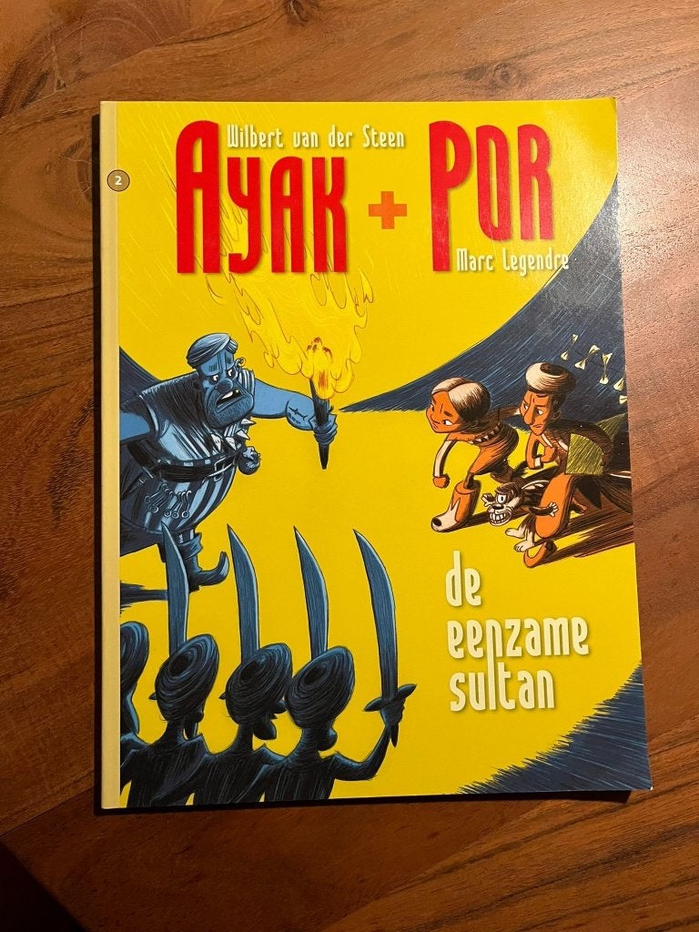Ayak + Por – De Eenzame Sultan, Eén stripboek, Ophalen of Verzenden, Zo goed als nieuw