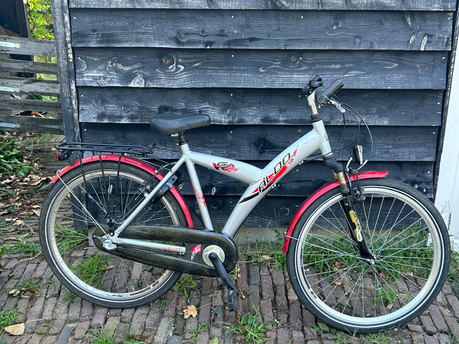 Aldo jongenskinderfiets, Terugtraprem, Versnellingen, Zo goed als nieuw, Ophalen