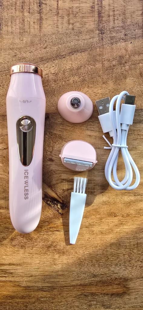 3-in-1 Draadloze Elektrische Trimmer voor Vrouwen, Ophalen of Verzenden, Nieuw, Scheren en Epileren