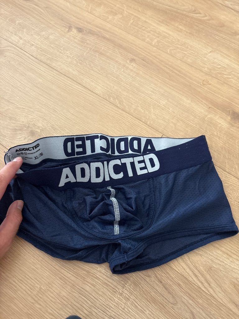 Addicted XL mesh blauw, Kleding | Heren, Ophalen of Verzenden, Blauw, Addicted, Boxer