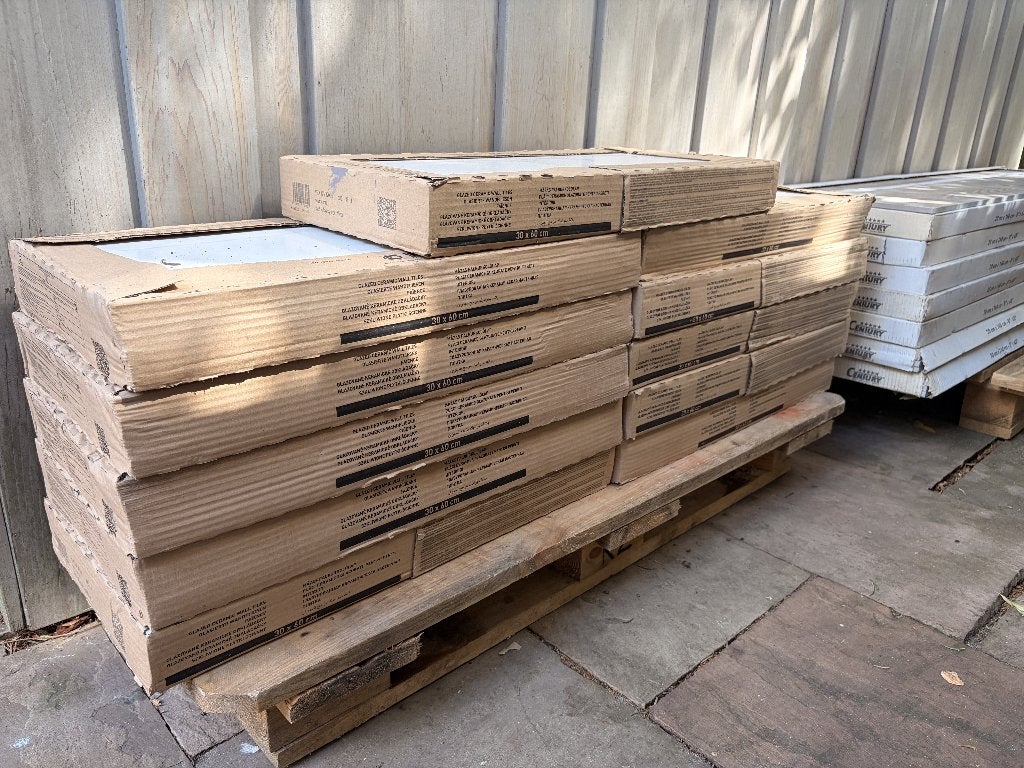 Geglazuurde keramiek wand tegels 30x60 cm, Doe-het-zelf en Verbouw, Tegels, Ophalen, 60 cm of meer, Nieuw, 10 m² of meer