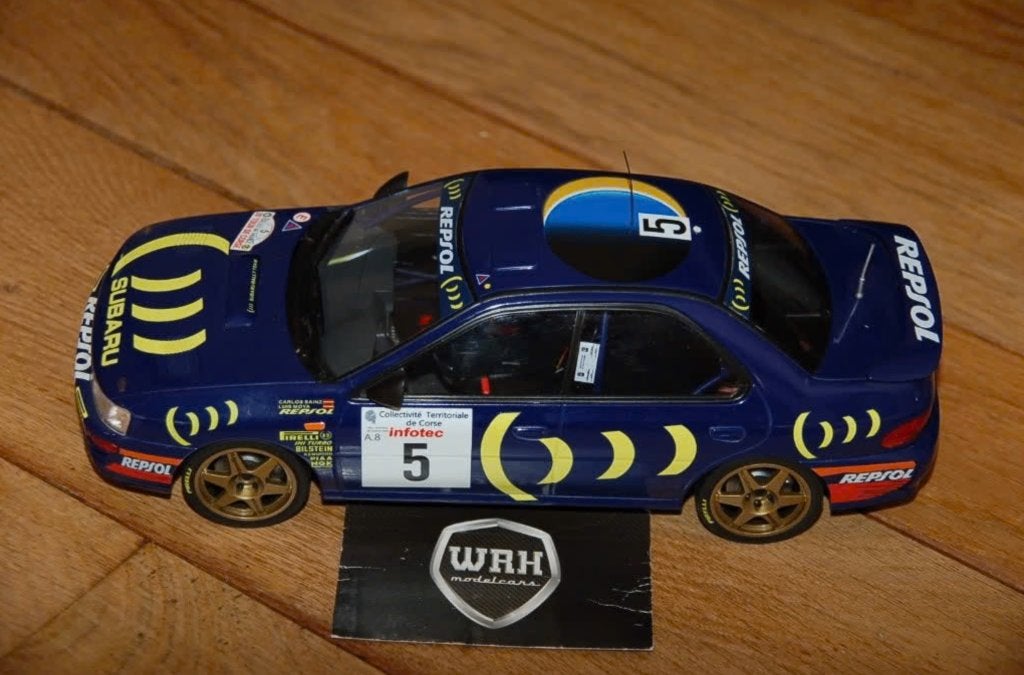 SUBARU IMPREZA RALLY #5 IXO no box 1:18 WRH, Hobby en Vrije tijd, Modelauto's | 1:18, Verzenden, Zo goed als nieuw, Auto, Sun Star
