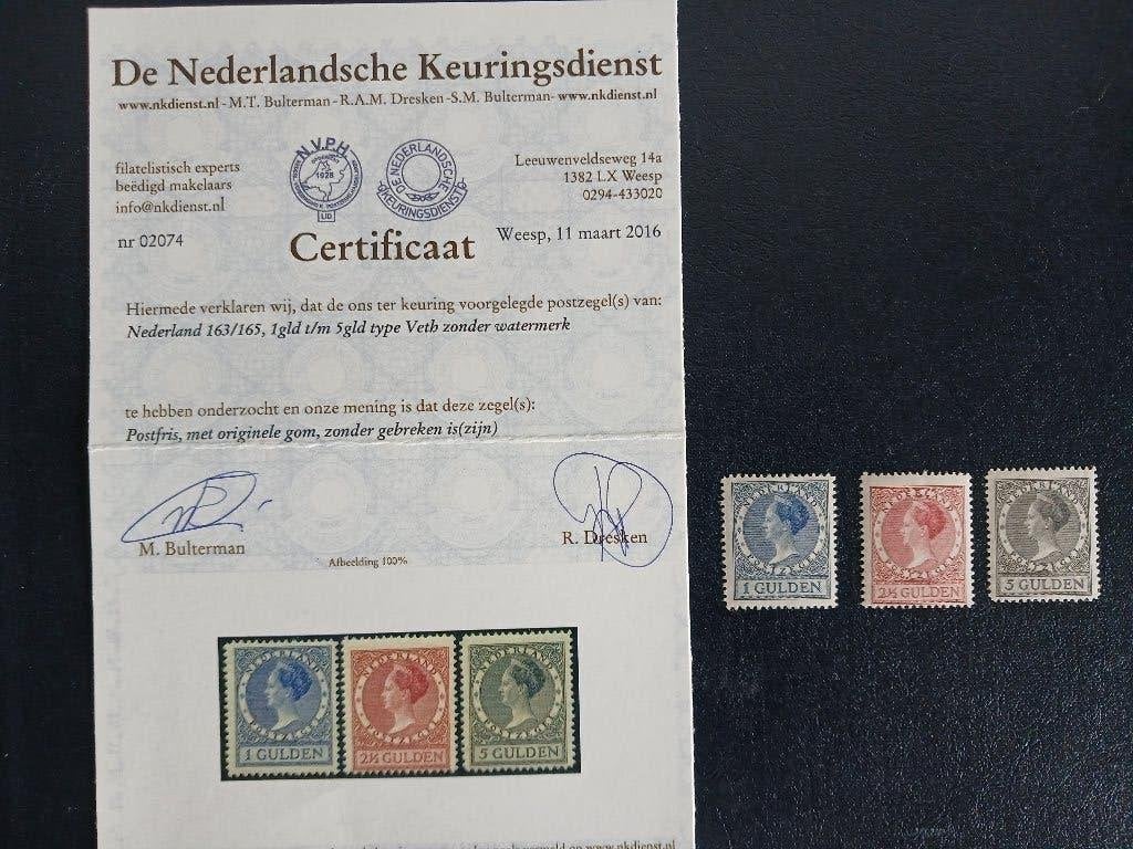 Postzegels Wilhelmina Veth, Ophalen of Verzenden, T/m 1940, Postfris