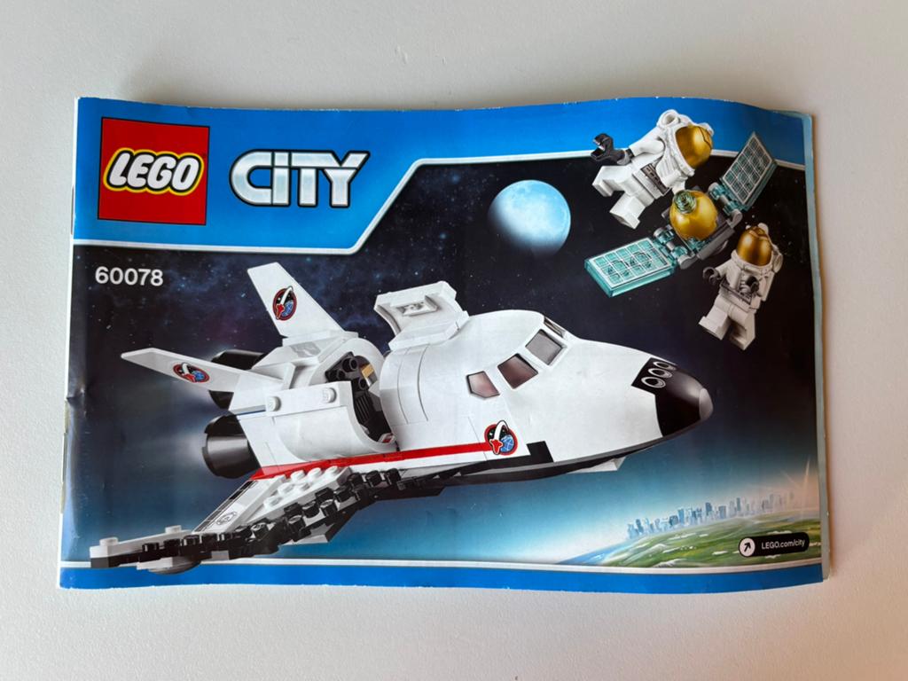 Lego #60078 Space Shuttle Hulpvoertuig Compleet, Compleet, Lego, Ophalen of Verzenden, Zo goed als nieuw