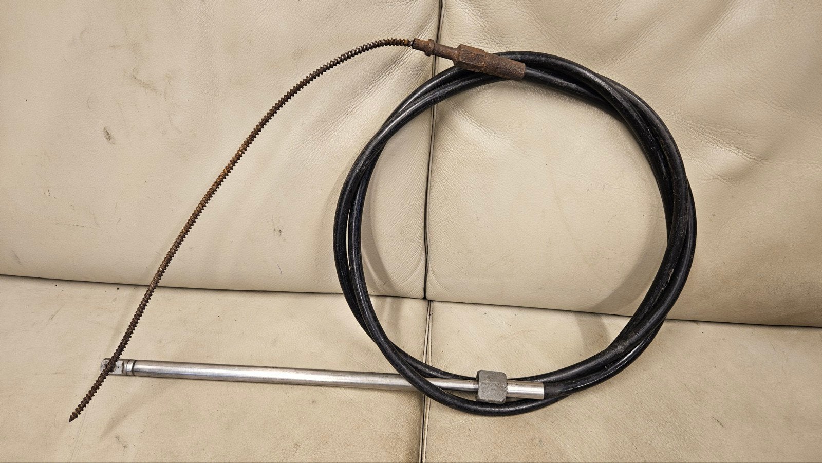 Stuurkabel voor buitenboordmotor, Ophalen of Verzenden, Motor en Techniek