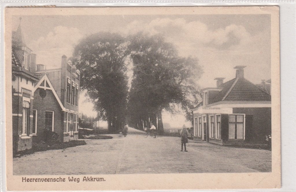 Akkrum, Ophalen of Verzenden, 1920 tot 1940, Gelopen, Friesland