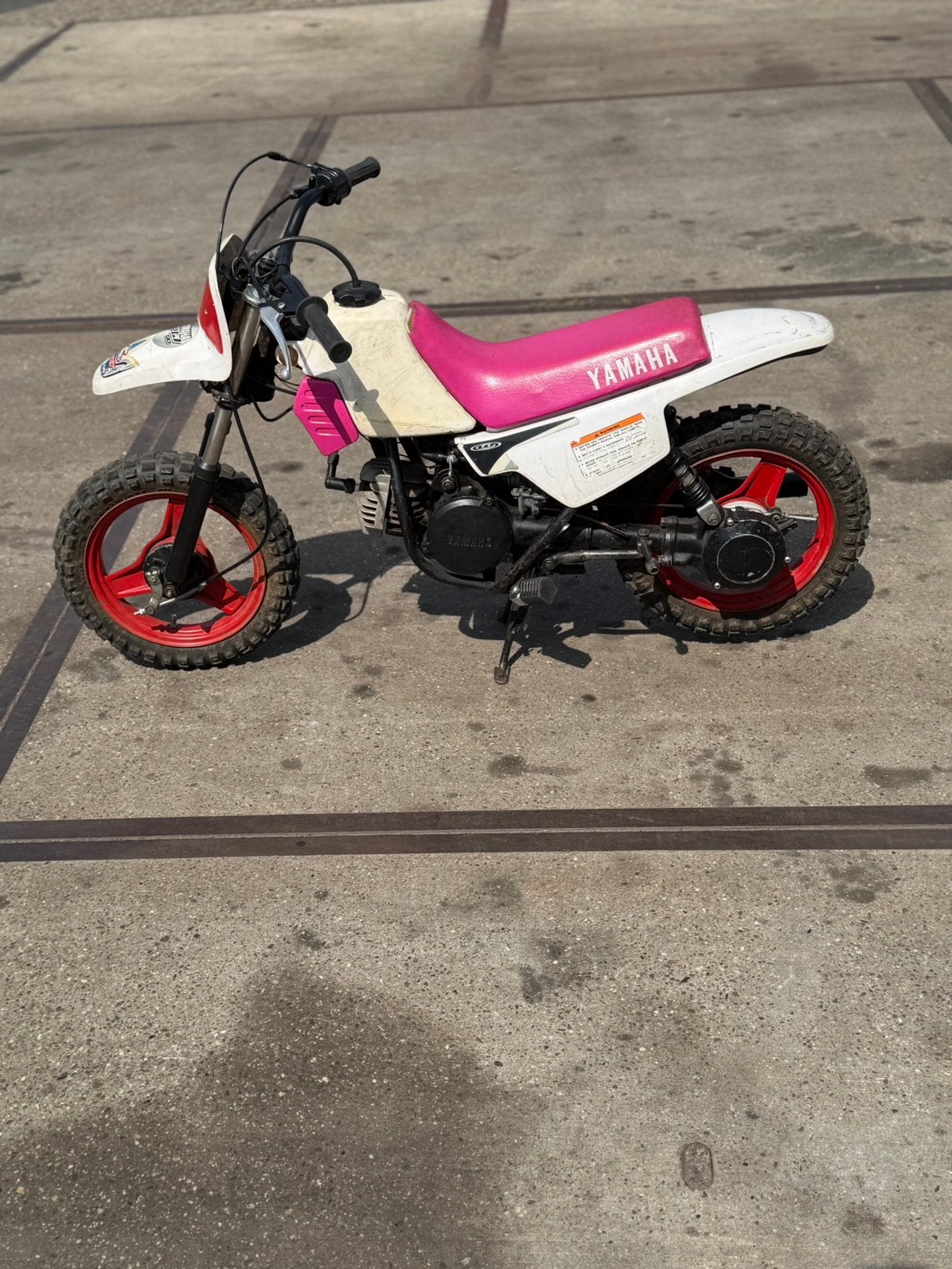 Yamaha pw50, Fietsen en Brommers, Ophalen, Zo goed als nieuw, Yamaha