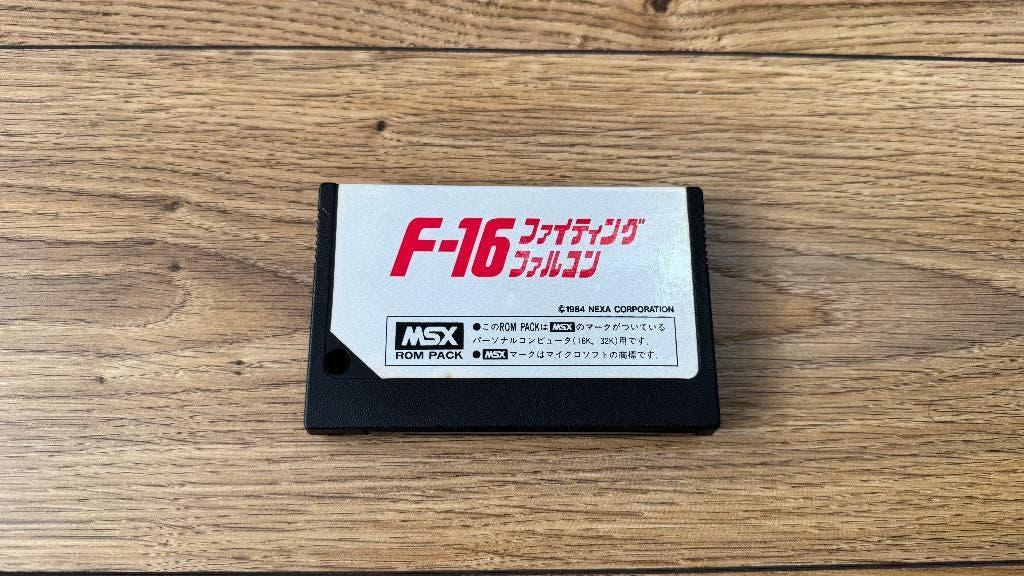 MSX - F16 Fighting Falcon, Ophalen of Verzenden