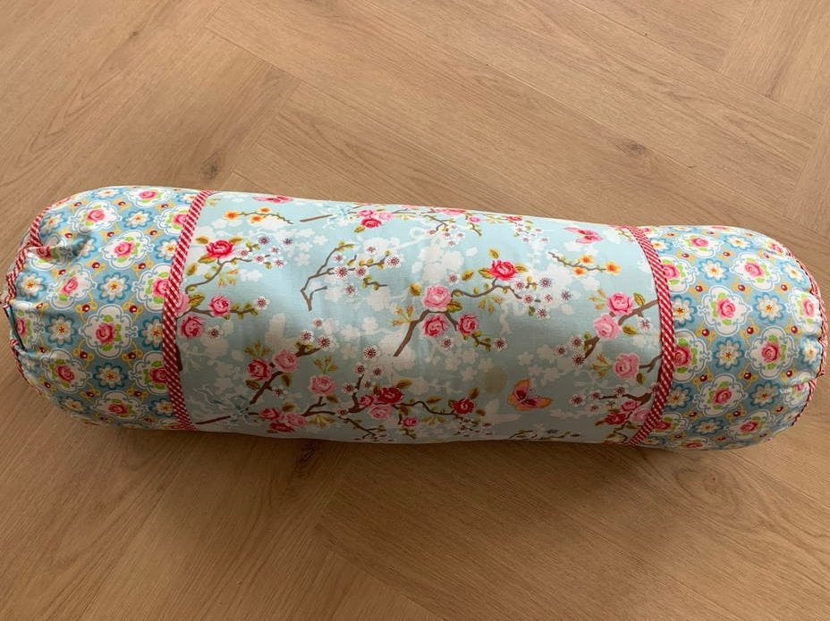Pip Studio Rolkussen - Bloemenprint - Zo goed als nieuw, Ophalen, Meerkleurig, Zo goed als nieuw, Rolkussen