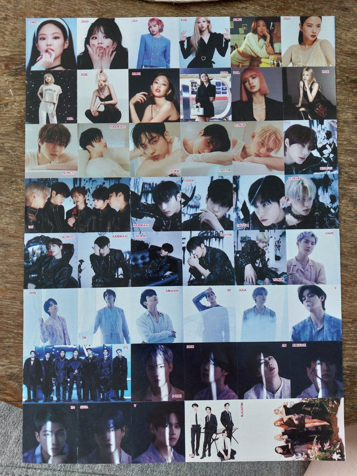 Kpop stickers., Ophalen of Verzenden, Zo goed als nieuw, Gebruiksvoorwerp