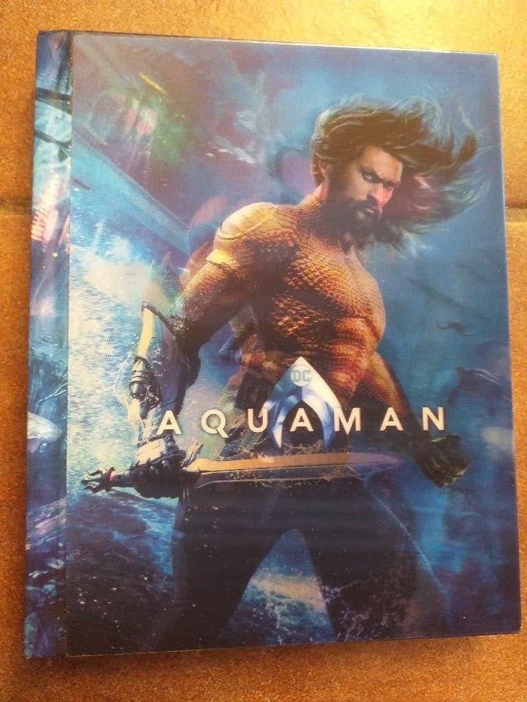Aquaman Digibook Bluray + Dvd, Ophalen of Verzenden, Zo goed als nieuw, Actie