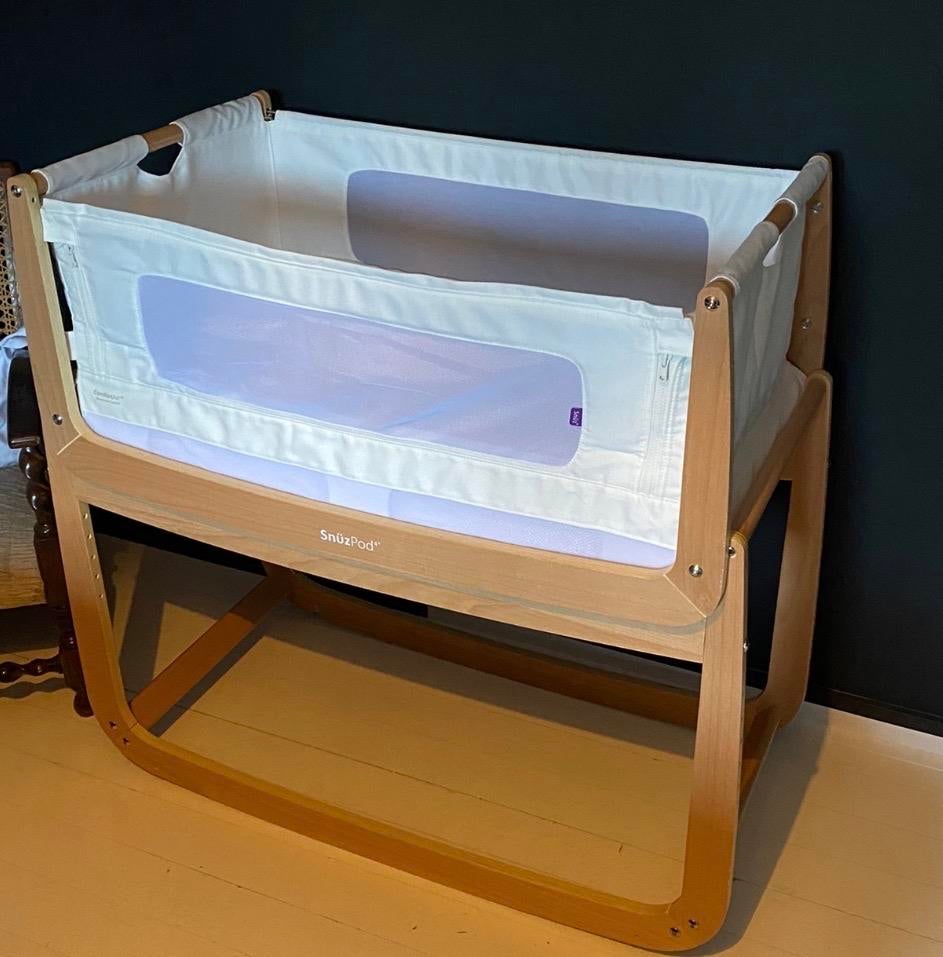 SnuzPod 4 Cosleeper te huur - Flexibele huurperiodes, Kinderen en Baby's, Ophalen, Zo goed als nieuw, Wieg