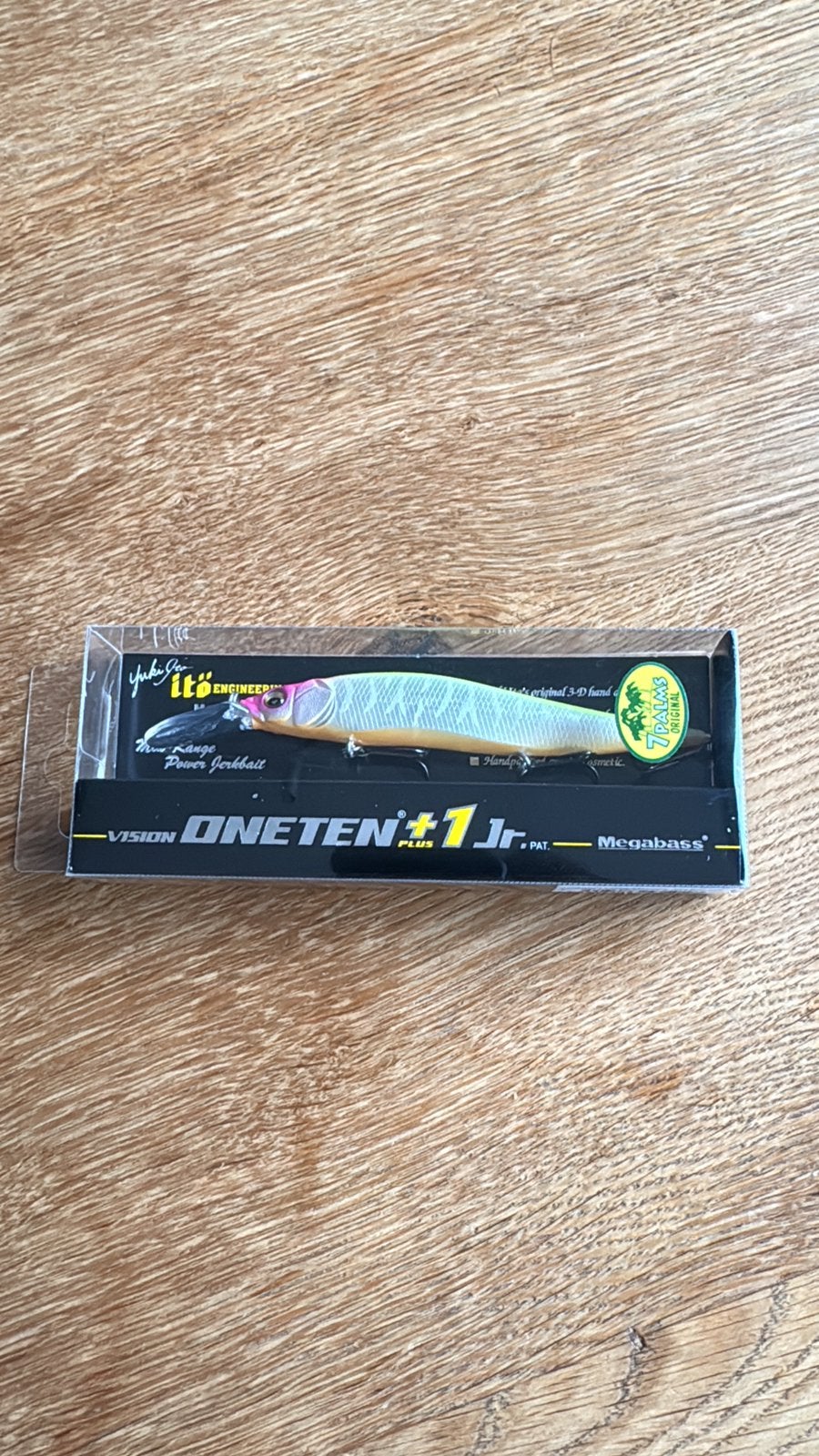 Megabass Oneten +1jr nanko secret (sp-c), Watersport en Boten, Hengelsport | Roofvissen, Ophalen of Verzenden, Nieuw, Overige typen