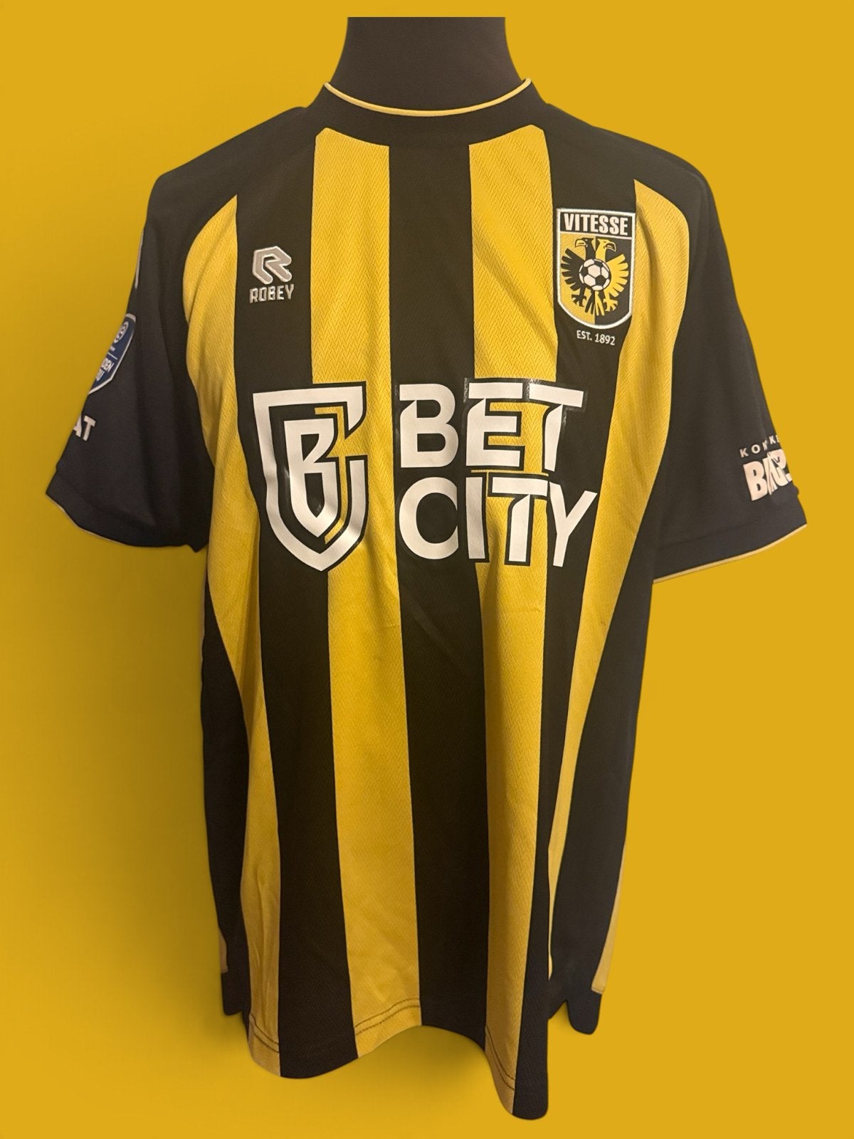 Match Worn Vitesse Thuisshirt 2021-2022, Verzenden, Gebruikt, Vitesse, Shirt