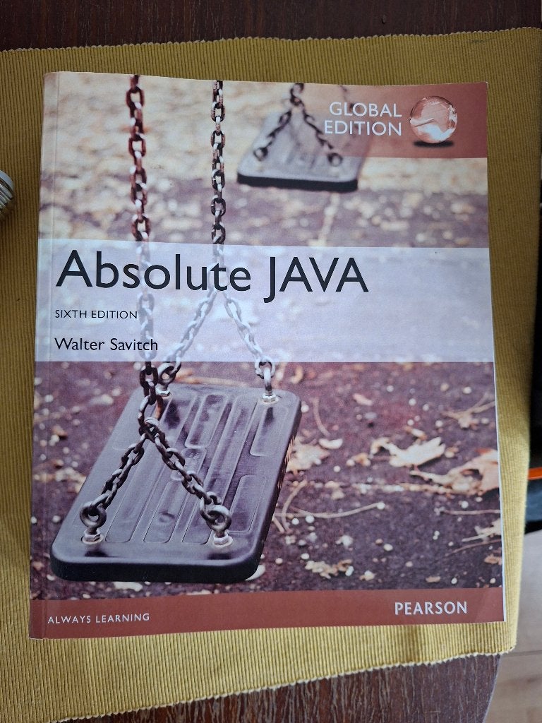 Absolute Java - Walter Savitch, Boeken, Ophalen of Verzenden, Beta, Zo goed als nieuw, HBO