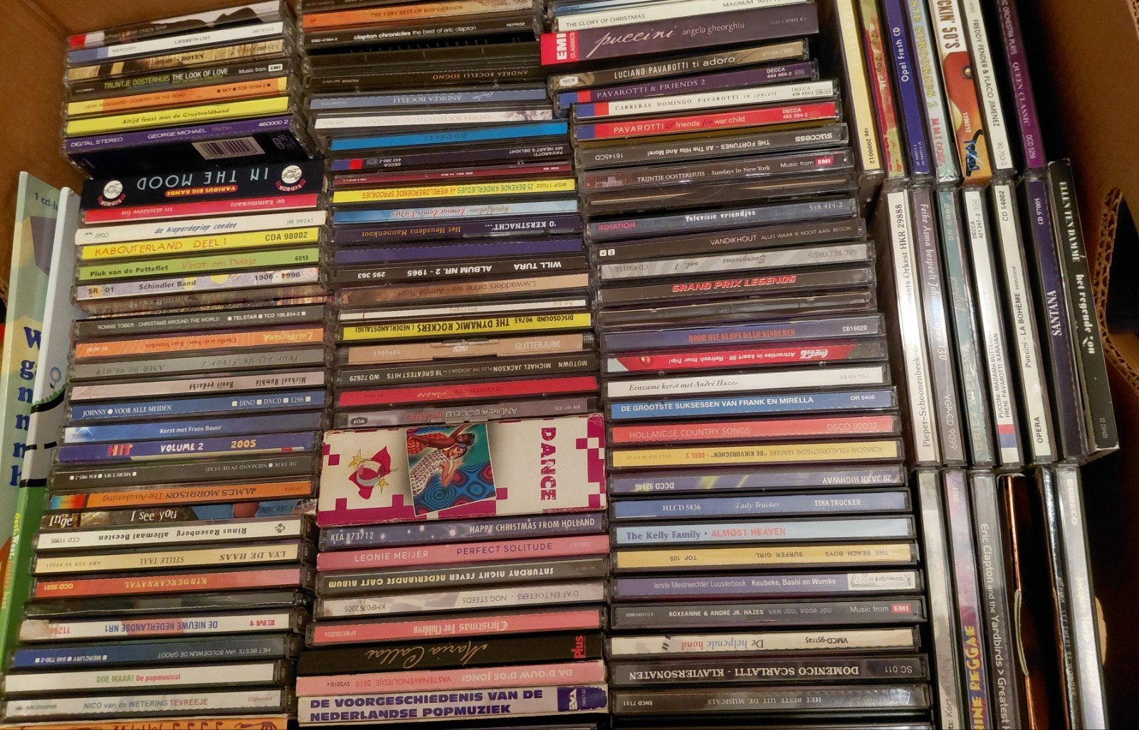 verzameling 120 cd's- Pop, Rock, Kids, Nederlands,Italiaans, Ophalen of Verzenden, Gebruikt, Boxset