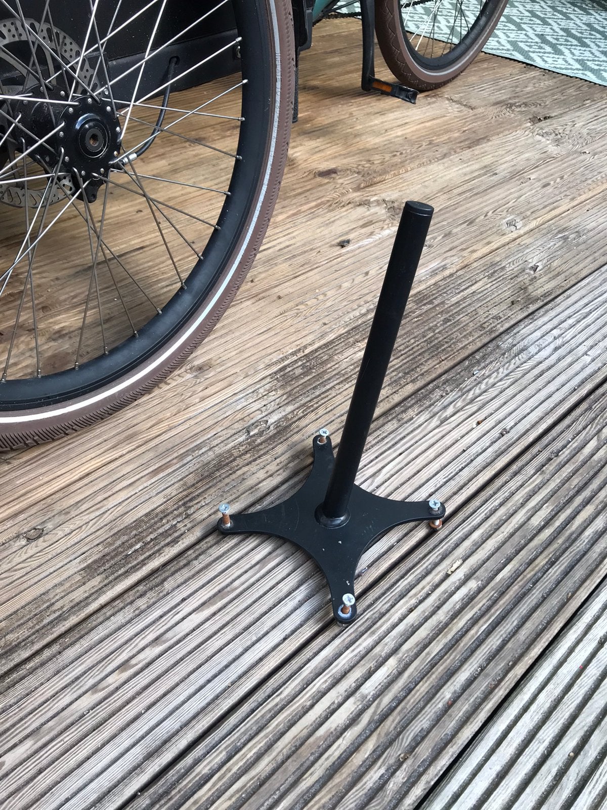 Fiets stoel beugel bakfiets, Ophalen of Verzenden, Zo goed als nieuw, 1 kind