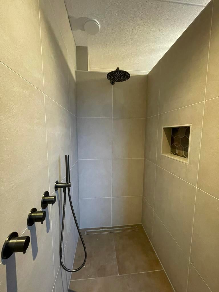 60x60 beige badkamertegels, Ophalen, 60 cm of meer, Nieuw, Minder dan 5 m²