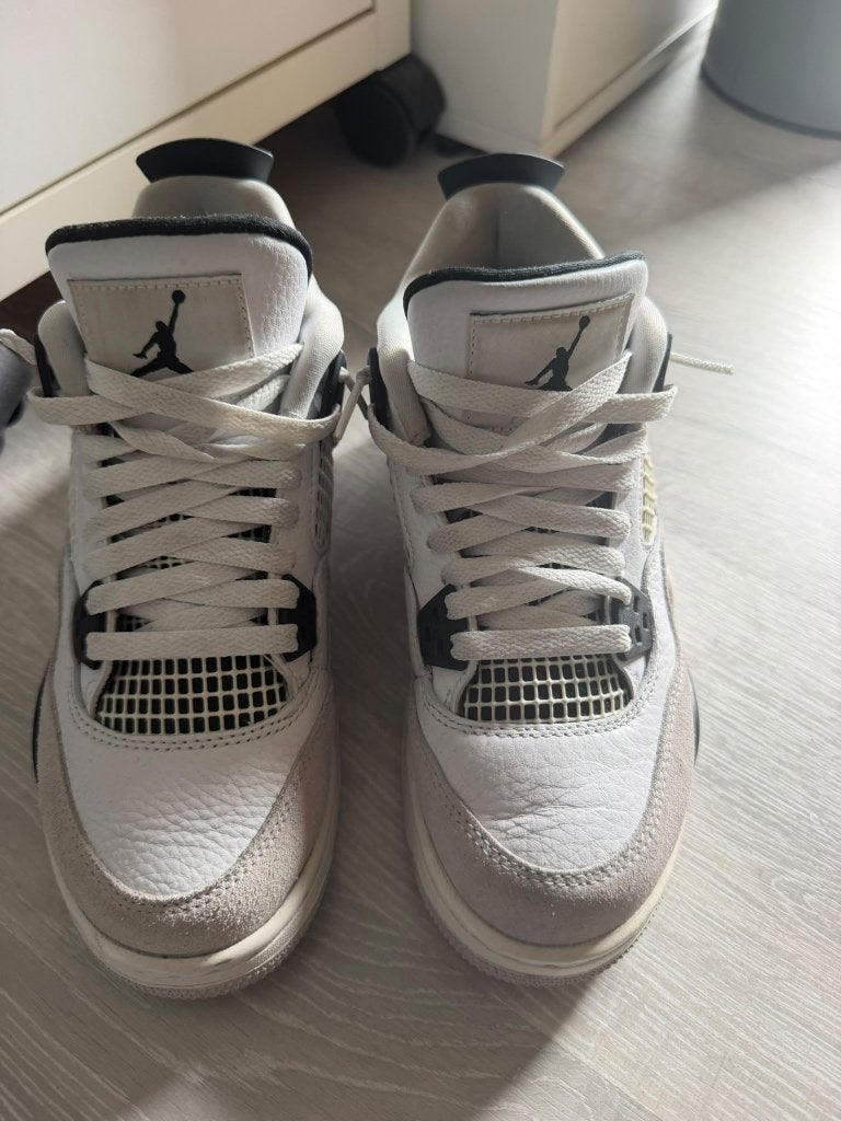 Nike Jordan 4, Nike air max, Wit, Ophalen of Verzenden, Sneakers of Gympen