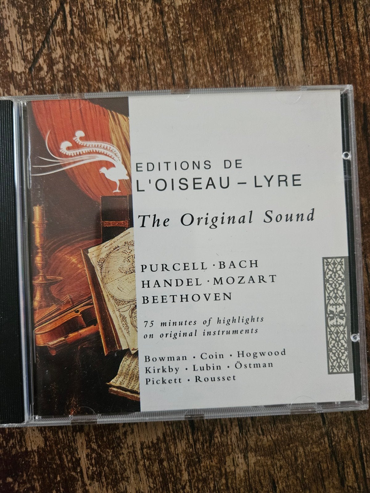 The Original Sound - Purcell, Bach, Handel, Mozart, Beethove, Ophalen of Verzenden, Barok, Zo goed als nieuw, Orkest of Ballet