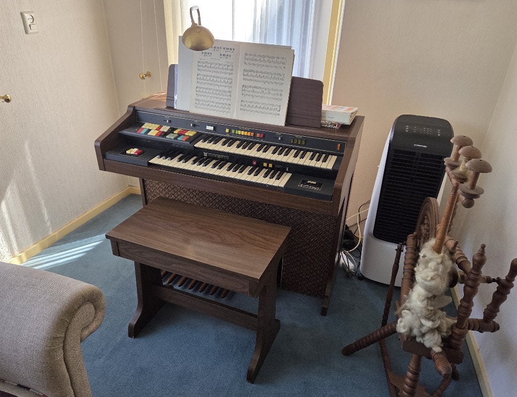 Hammond Fascinating Fingers II, Muziek en Instrumenten, Ophalen, Gebruikt, 2 klavieren, Orgel