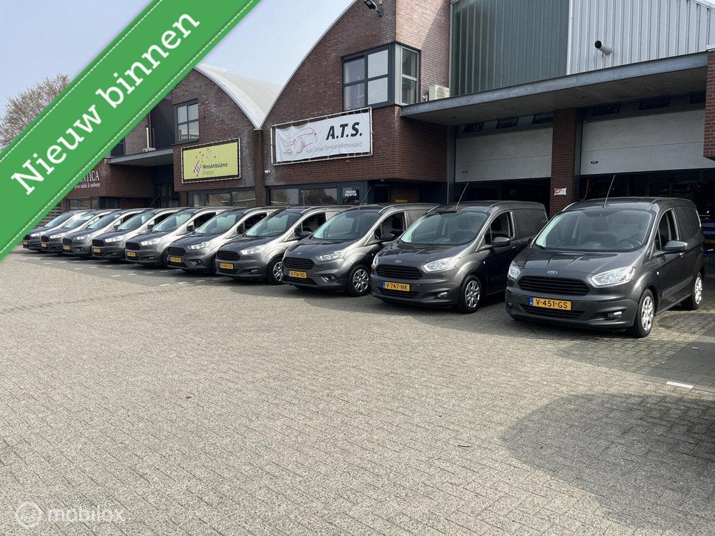 10X Ford Transit Courier 1.5 TDCI Trend vanaf € 6950.- ex, Voorwielaandrijving, 590 kg, Elektrische ramen, Gebruikt