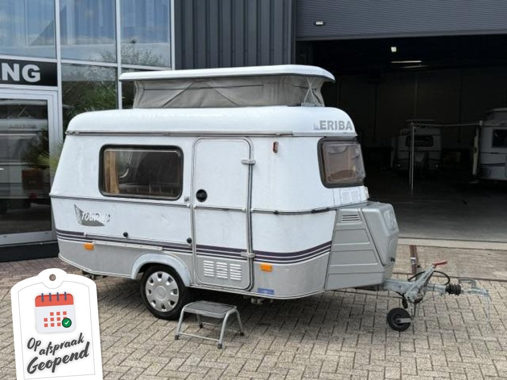 Super-lichtgewicht Eriba Touring Puck 410/600 kg,'97!, Tot en met 2, Bedrijf, Tot 500 kg, Info@hymer.com