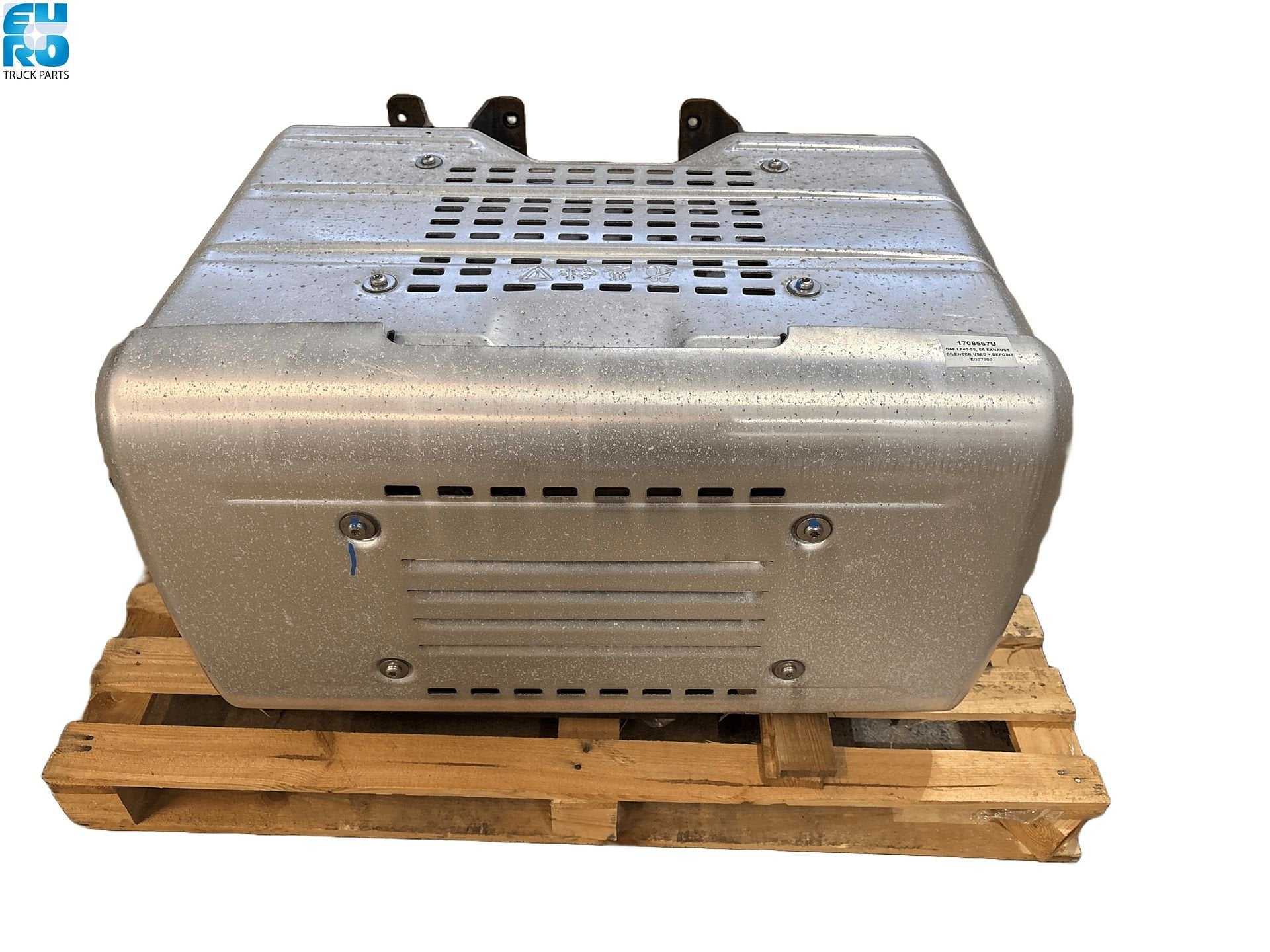 DAF LF45-55, E6 EXHAUST SILENCER USED + DEPOSIT 1708567U, Auto-onderdelen, Uitlaatsystemen, Gebruikt, -, -