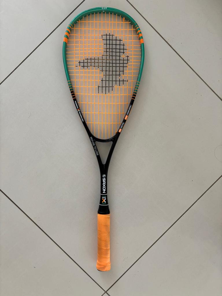 SAXON C19 Squash Racket - Zo goed als nieuw, Ophalen of Verzenden, Zo goed als nieuw, Racket