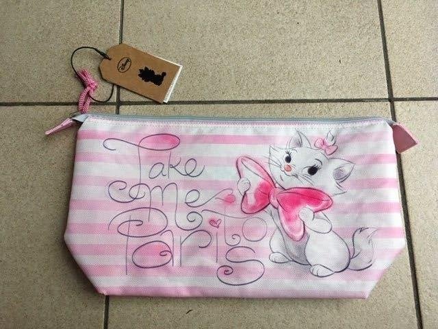 Nieuwe Marie ( The aristocats ) Toilettas - Disney, Verzamelen, Ophalen of Verzenden, Overige figuren, Nieuw, Overige typen