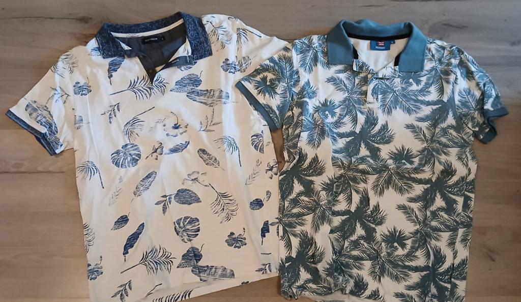 2 mooie polo's L, Kleding | Heren, Polo's, Ophalen of Verzenden, Zo goed als nieuw