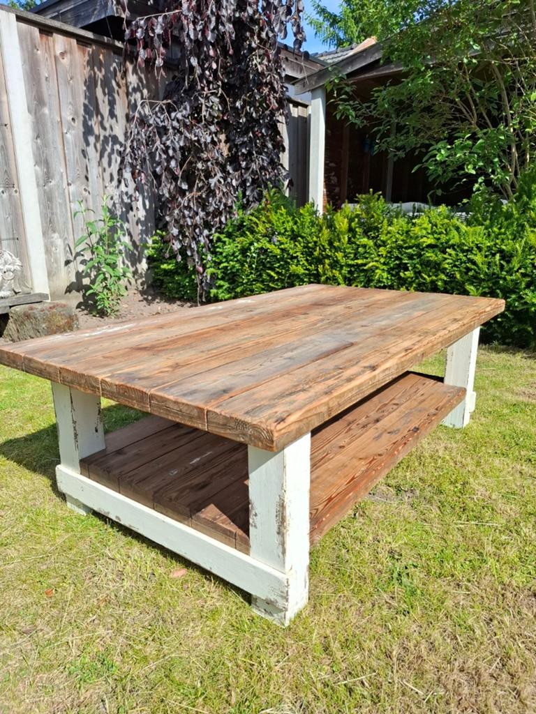 Salontafel Tower Living Daan, Huis en Inrichting, Tafels | Salontafels, Ophalen, Gebruikt, 100 tot 150 cm, 50 tot 100 cm