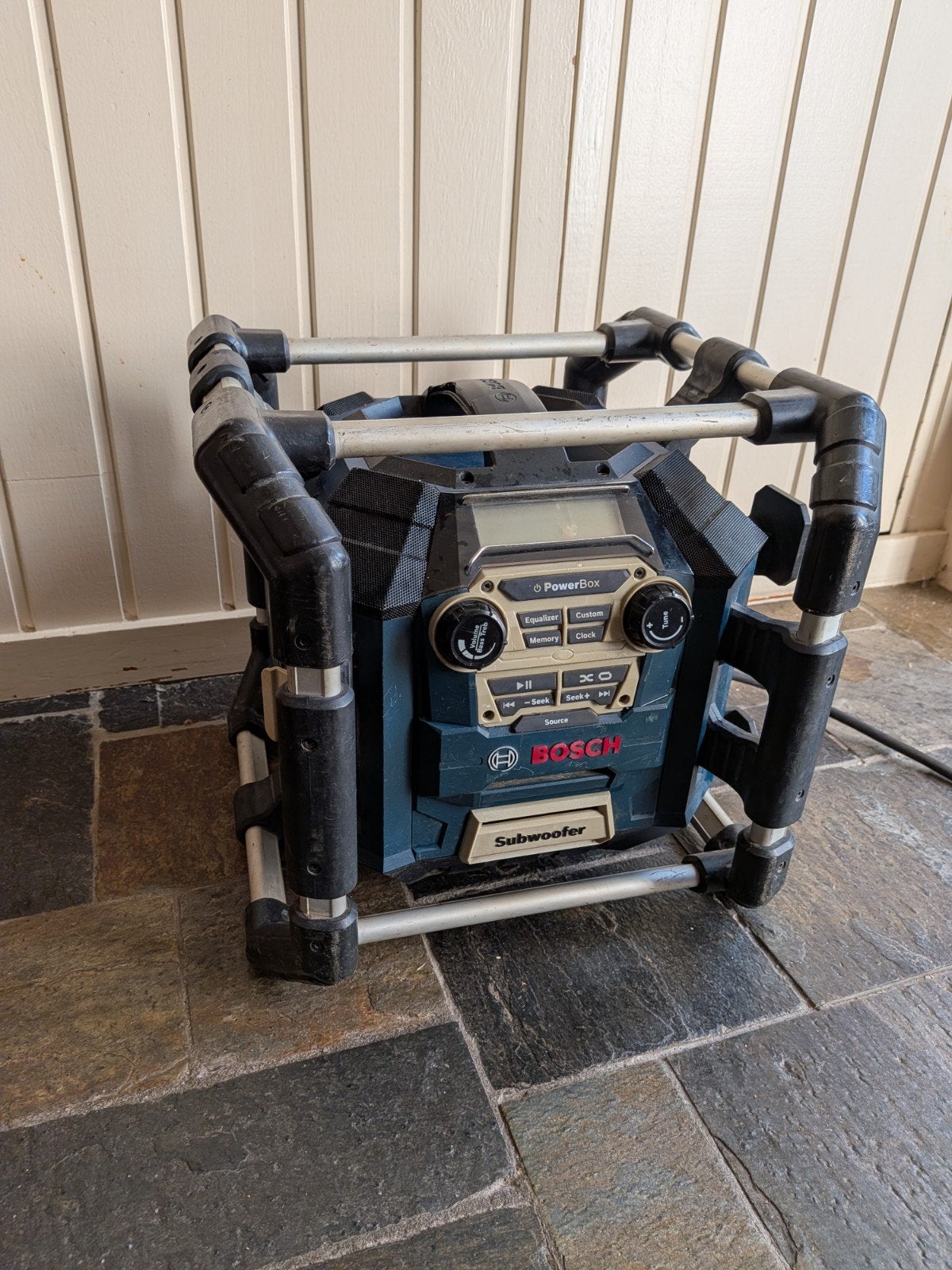 Bosch GML 20 Bouwradio met Subwoofer, Ophalen, Gebruikt, Bouwradio