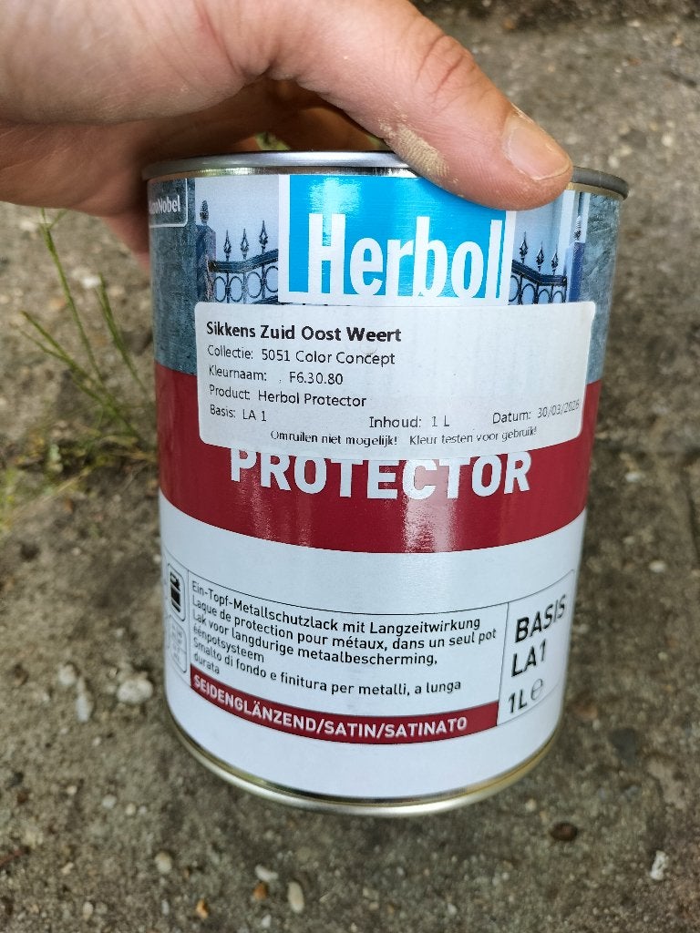 Metaalverf protector, Geel, Ophalen of Verzenden, Minder dan 5 liter, Verf