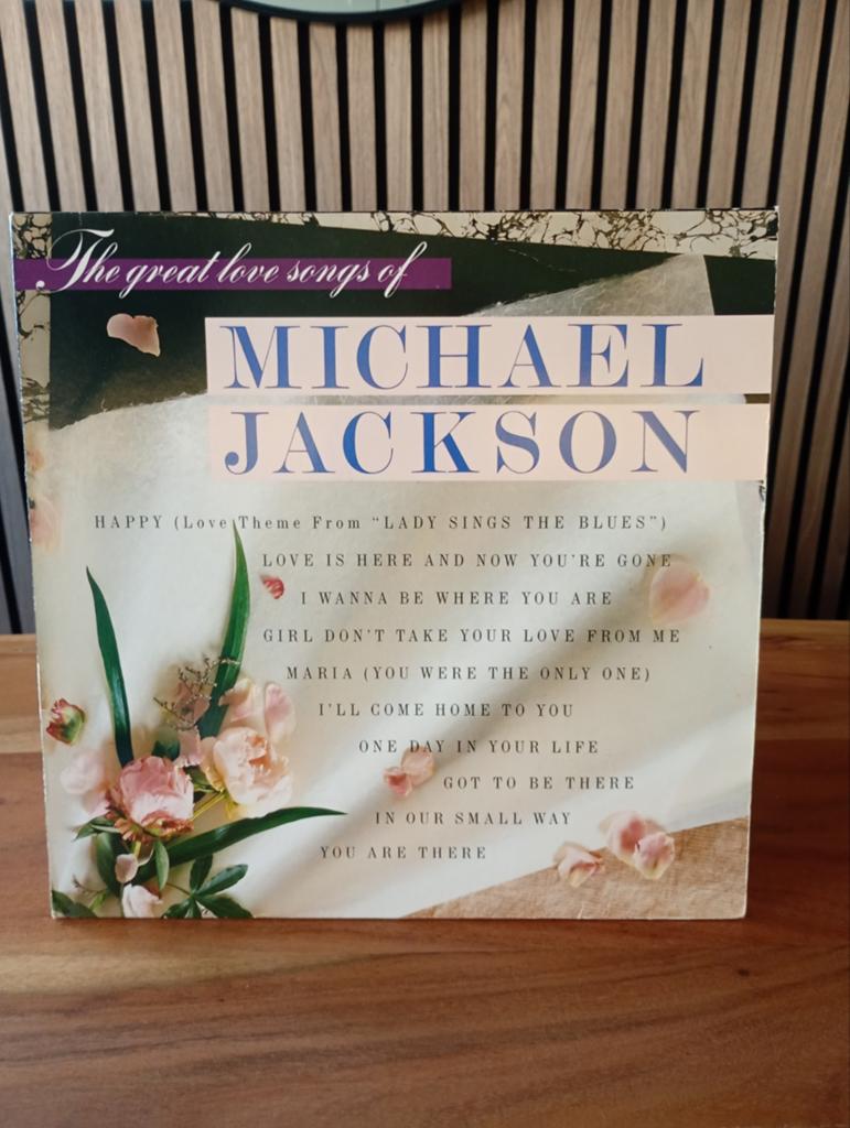 Michael Jackson - The Great Love Songs of (Maxi Single), Fotohoes, Ophalen of Verzenden, Gebruikt, 12 inch