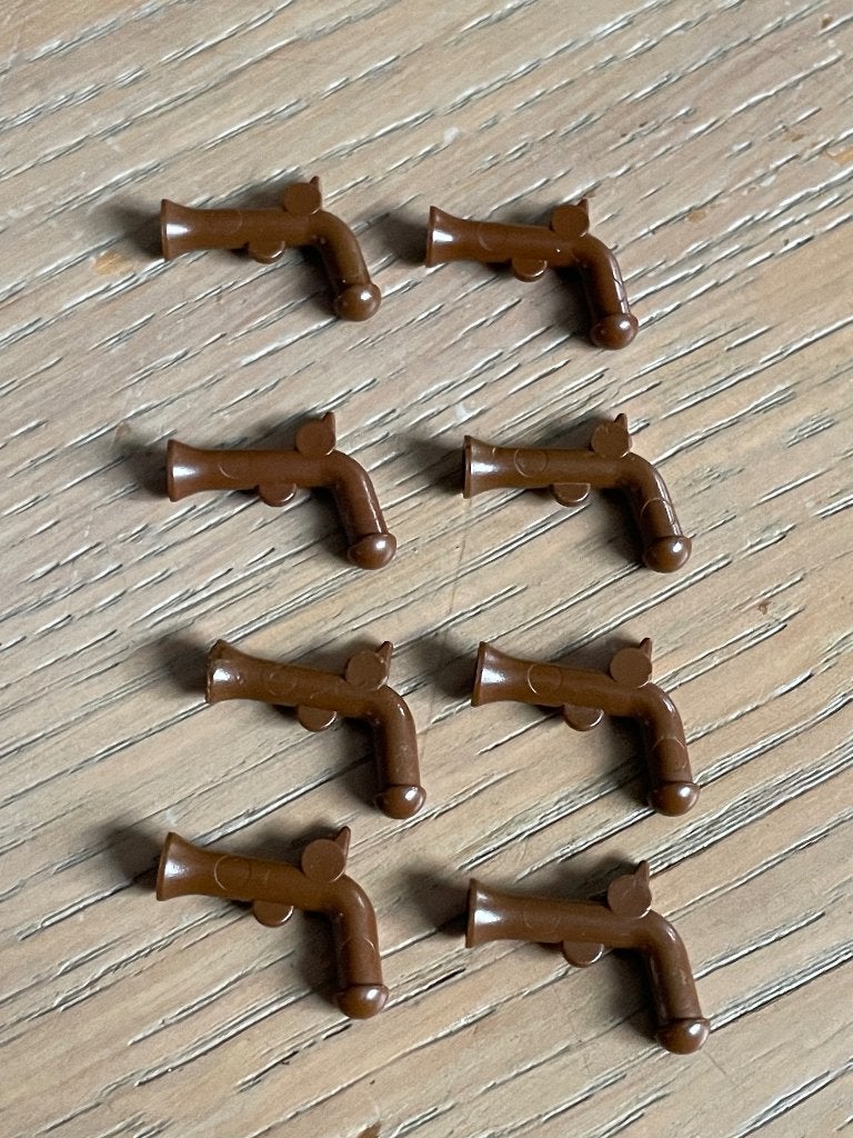 Lego piraten pistolen, set 2, Gebruikt, Lego, Accessoire, Pirates