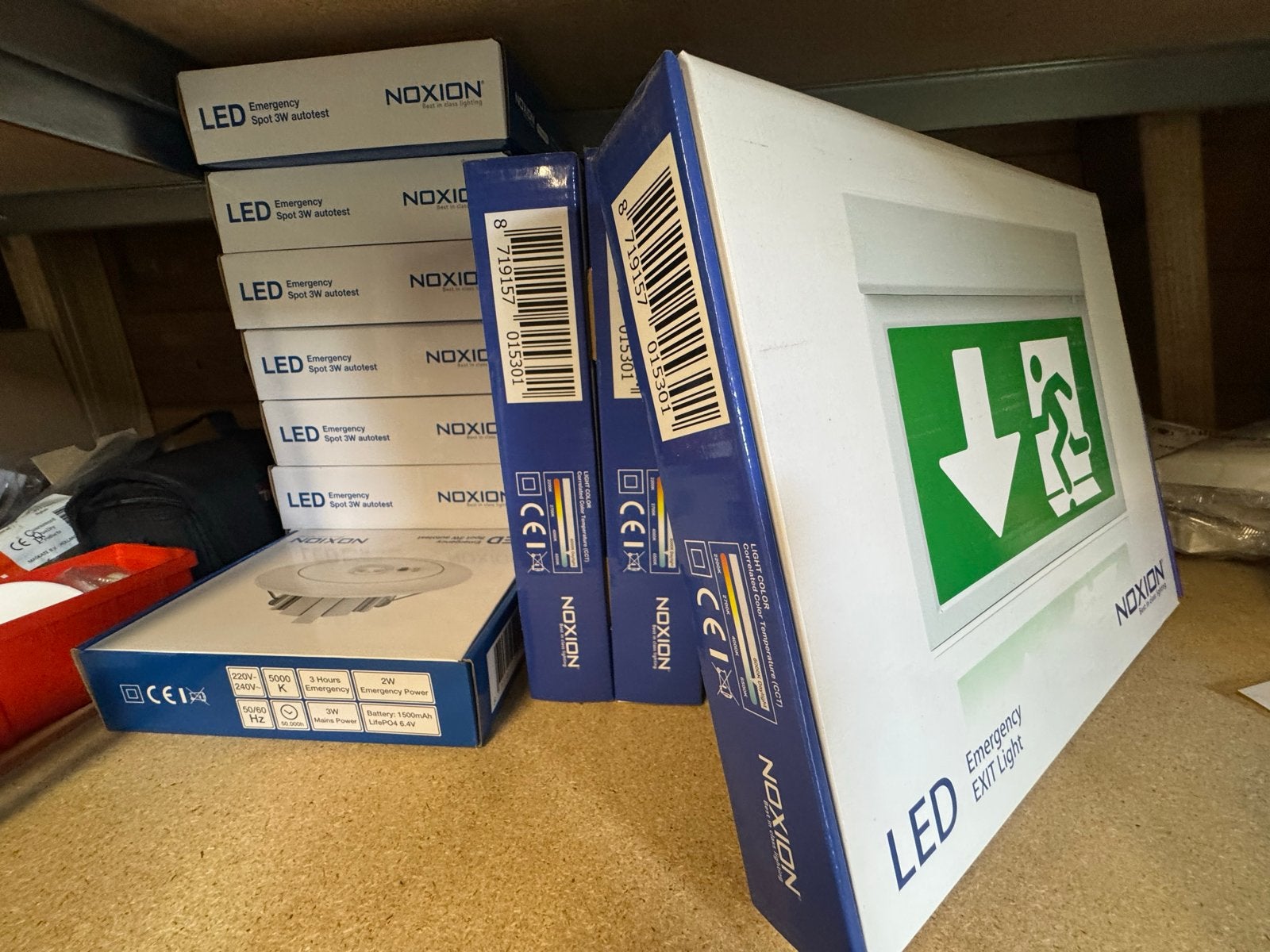 Noxion LED Noodverlichting - Emergency Exit Light, Ophalen of Verzenden, Nieuw, Overige merken, Overige typen