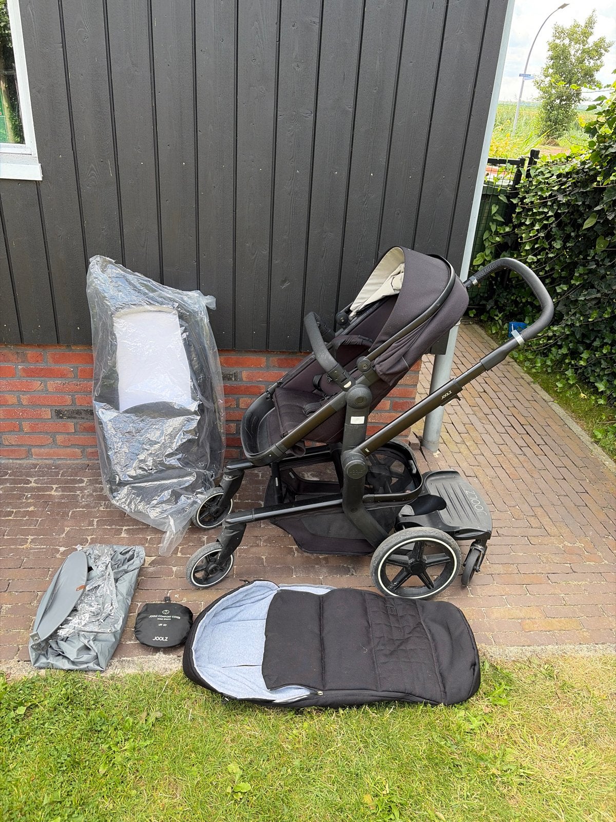 Joolz Day+ kinderwagen met reiswieg, voetenzak en nog meer, Zo goed als nieuw, Combiwagen, Met reiswieg, Ophalen