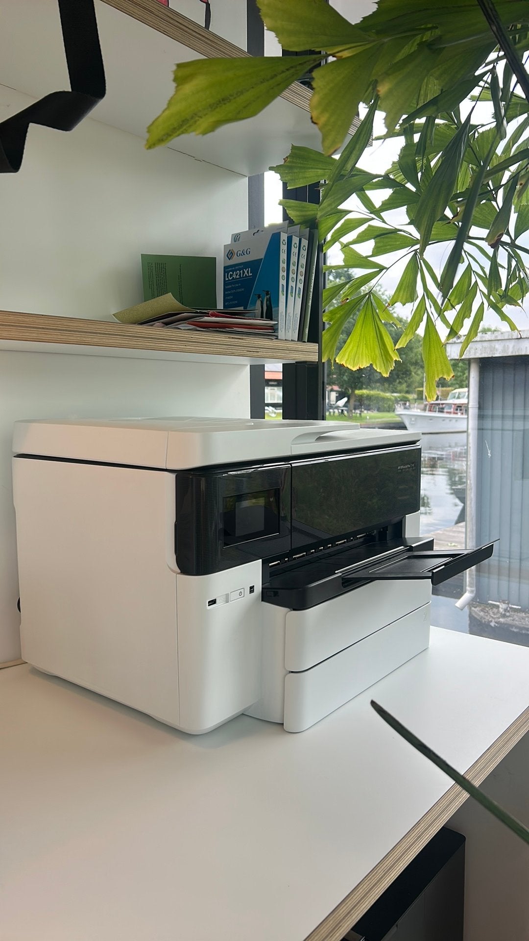 HP OfficeJet Pro 7740 All-in-One printer, Ophalen of Verzenden, Zo goed als nieuw, Scannen, Ingebouwde Wi-Fi