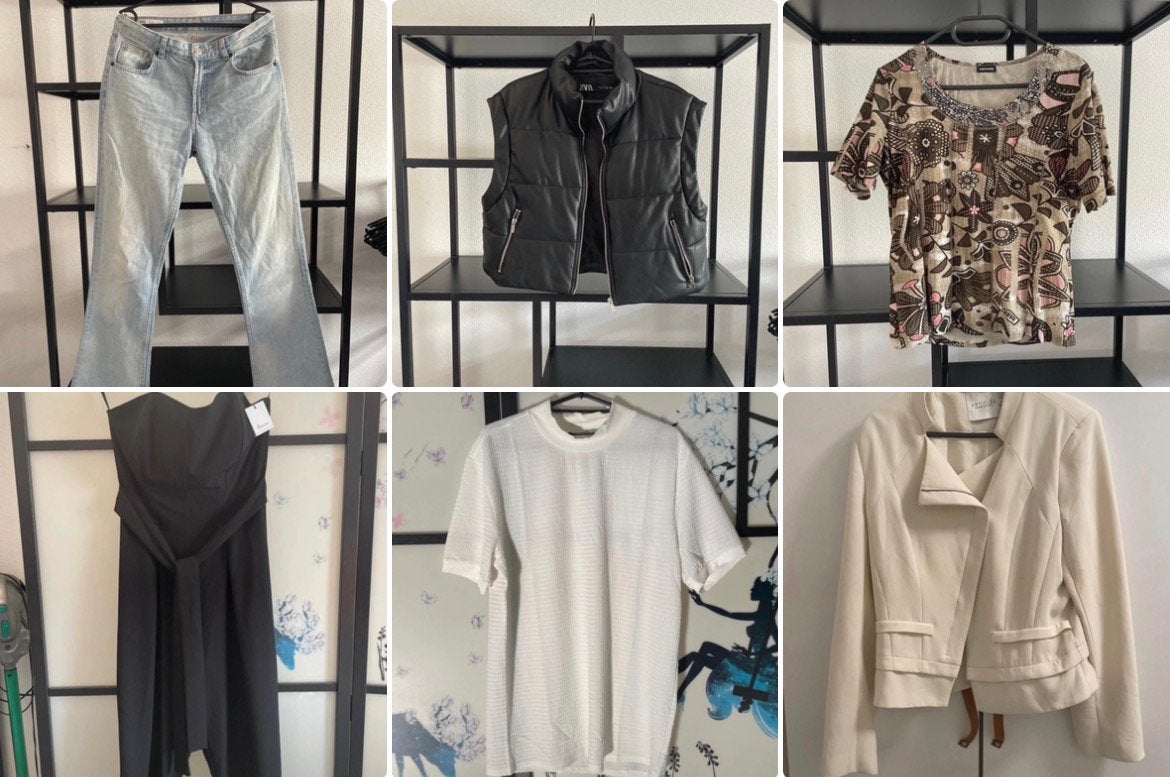 Dames & heren 63 stuks merkkleding– Z.G.A.N Zara,costes enz, Kleding | Dames, Ophalen, Zo goed als nieuw, Maat 38/40 (M)