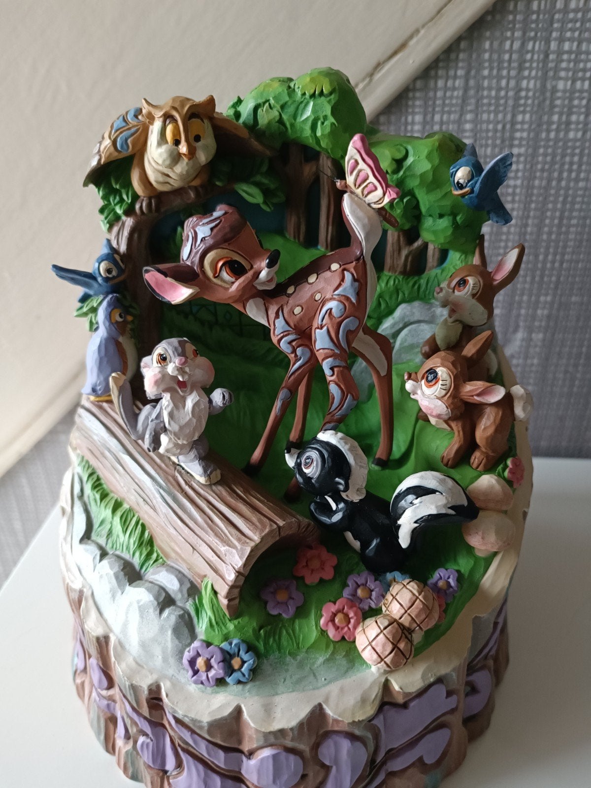 Disney Bambi Carved by Heart Figuur, Ophalen of Verzenden, Zo goed als nieuw