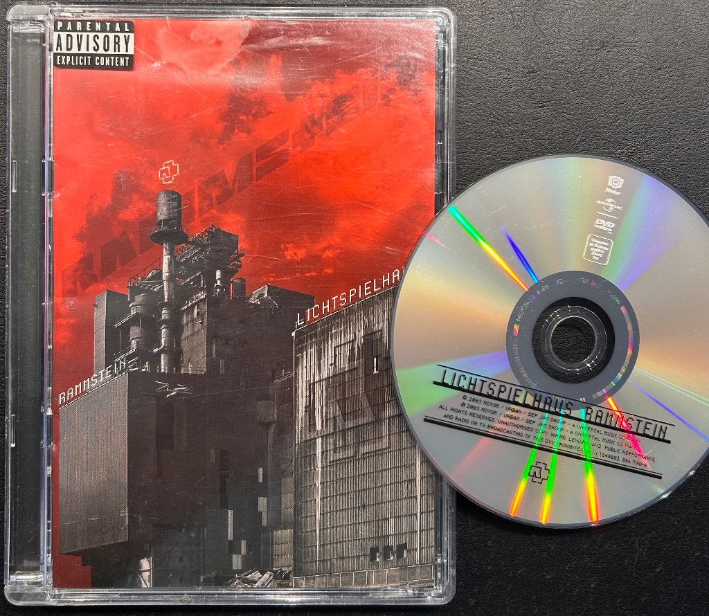 RAMMSTEIN - Lichtspielhaus ( DVD ), Vanaf 16 jaar, Ophalen of Verzenden, Zo goed als nieuw, Concert