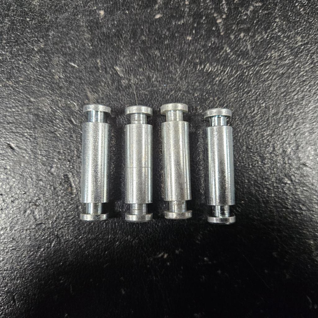 4x Almawood metalen schappendragers, plankendragers, legbor, Niet ingevuld, Gebruikt, Niet ingevuld, Niet ingevuld
