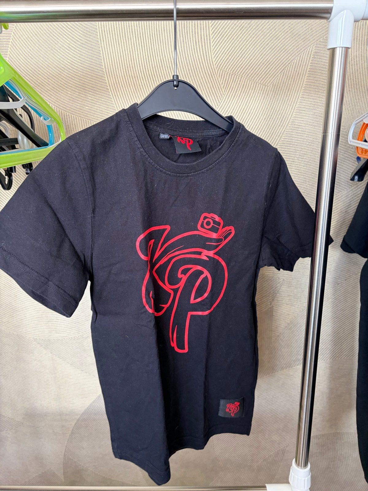 Knolpower T-shirt Zwart Maat 134/140, Ophalen of Verzenden, Gebruikt, Jongen of Meisje, Shirt of Longsleeve