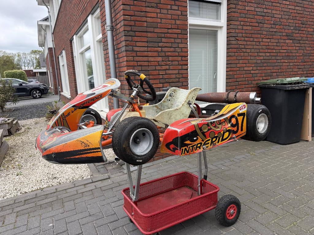 Intrepid Kinderkart - Honda GX160, Sport en Fitness, Karting, Ophalen, Gebruikt, Kart