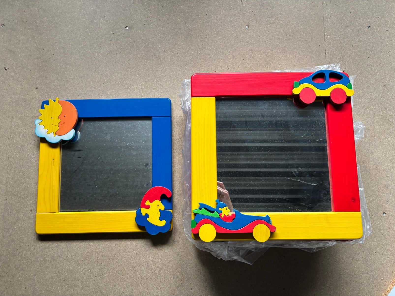 Kinder spiegels, Huis en Inrichting, Woonaccessoires | Spiegels, Ophalen, Zo goed als nieuw
