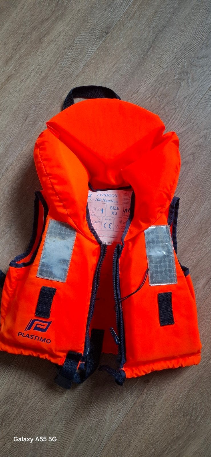 Plastimo Zwemvest 3-10 kg - Typhoon 100 Newtons, Watersport en Boten, Watersportkleding, Ophalen of Verzenden, Zo goed als nieuw
