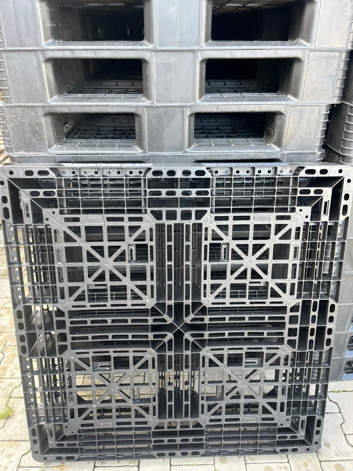 Te koop kunstof pallets infiltratiekratten paddock vlonder, Ophalen, Zo goed als nieuw, Minder dan 2 meter, 80 mm of meer