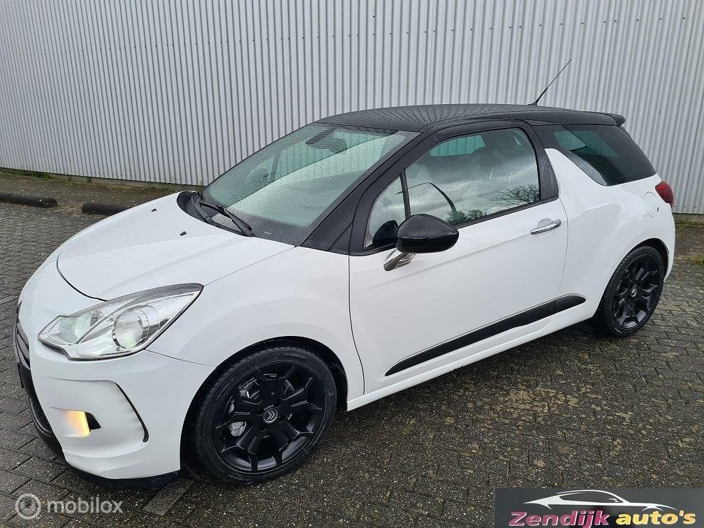 Citroen DS3 1.6 THP Sport Chic, Automatische klimaatregeling, 15 km/l, Gebruikt, Zwart